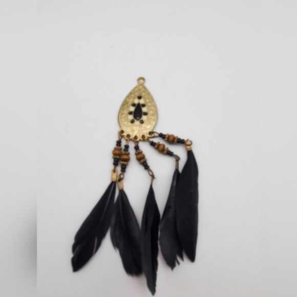 Harmony feather talisman necklace pendant - Picture 1 of 3